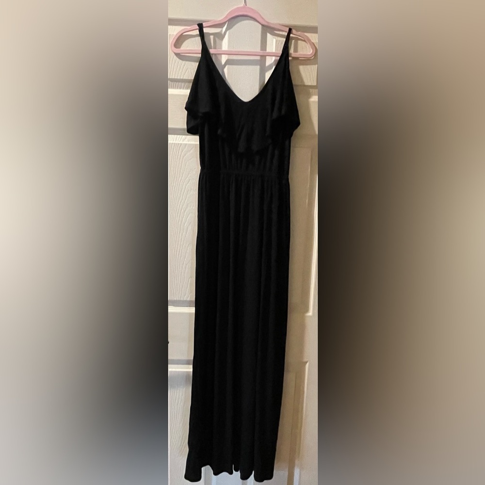 Express Maxi black dress size large